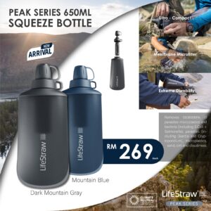 LifeStraw Peak Series Squeeze 650ml
